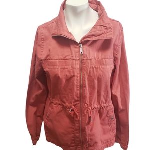 Old Navy Pink Utility Jacket Light Weight Size M